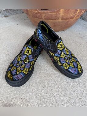 🍒💣 Vans NBC oogie boogie sk8 slip on sneakers